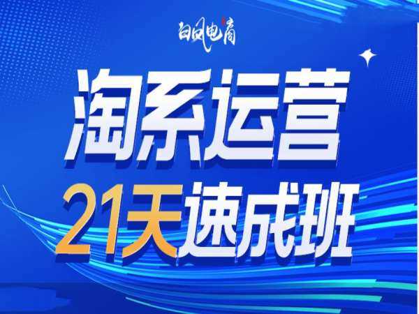 淘系运营21天速成班35期，年前最后一波和2025方向多鑫网-专注分享网络创业落地实操课程 – 全网首发_高质量项目输出多鑫网